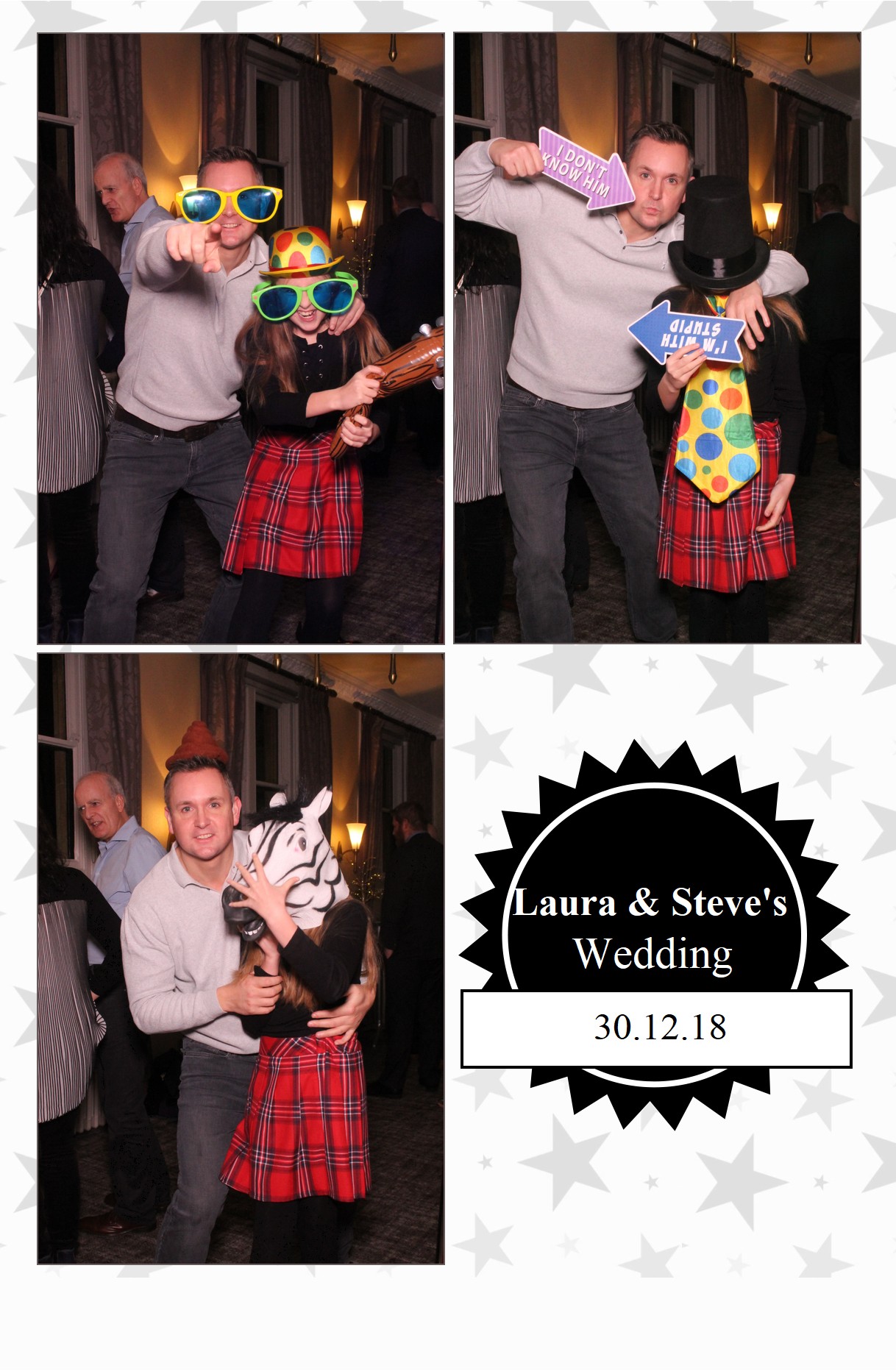 Steve and Laura's Wedding 2018 | View more photos from the event at gallery.myfunphotobooth.com/u/My-Fun-Photo-Booth/Steve-and-Lauras-Wedding-2018